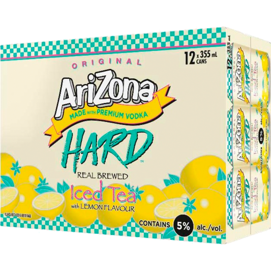 ARIZONA HARD LEMON ICE TEA 12 PACK
