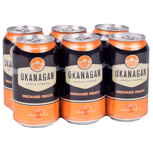 OKANAGAN PEACH 6 CANS