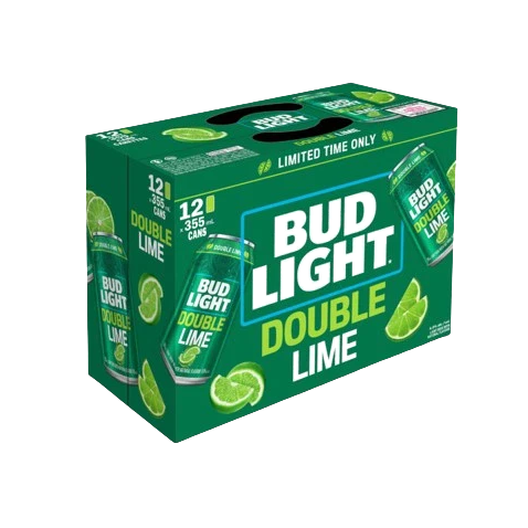 BUD LIGHT DOUBLE LIME 12 CANS