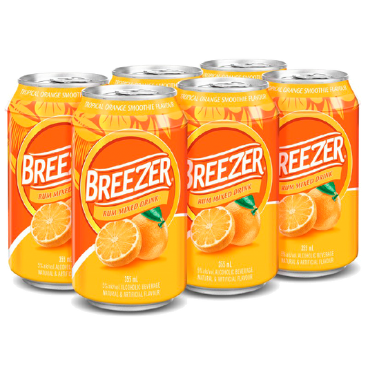 BREEZER ORANGE 6 CANS