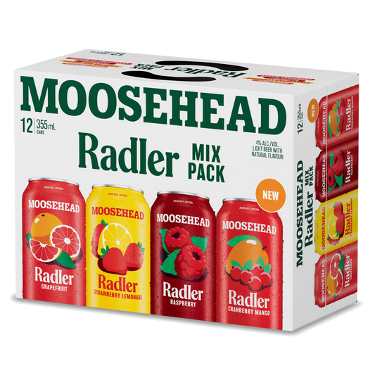 MOOSEHEAD RADLER MIXED 12 PACK