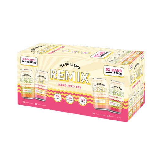 REMIX TEA-QUILA SODA HARD ICED TEA 8 CANS