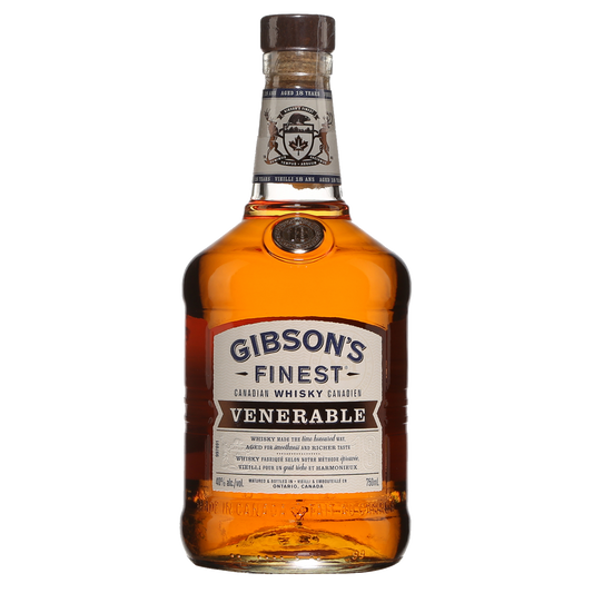 GIBSON'S FINEST VENERABLE 18 YEAR OLD WHISKEY