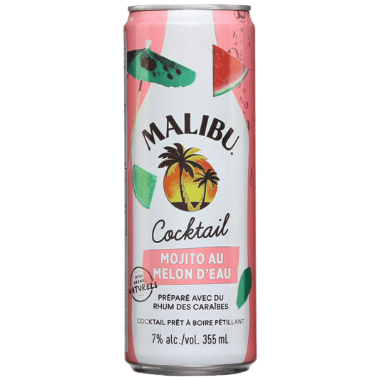 MALIBU WATERMELON MOJITO 4 CANS