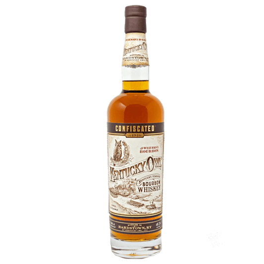 KENTUCKY OWL "CONFISCATED" STRAIGHT BOURBON WHISKEY