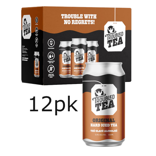 TROUBLED MONK HARD ICED TEA 12 PACK