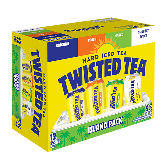 TWISTED TEA ISLAND MIX 12 CANS