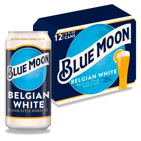 BLUE MOON BELGIAN WHITE 12 CAN